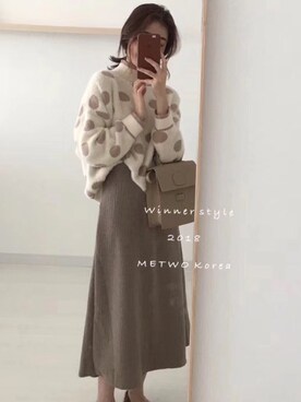 抹茶榴莲板栗熊さんのコーディネート