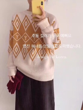 抹茶榴莲板栗熊さんのコーディネート