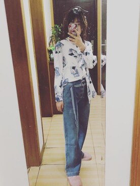 牛一慢さんのコーディネート