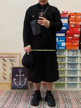 「ASTRID ANDERSEN（アストリッドアンダーセン）のアイテム」を使った、JPさん（メンズ・172cm）の春コーディネート