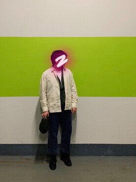 「OMNIGOD（オムニゴッド）のアイテム（トップス）」を使った、JPさん（メンズ・172cm）の春コーディネート