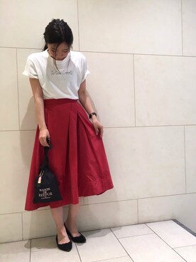 MAMI IGARASHI使用「MAISON DE REEFUR（Totes Cool ! Tシャツ）」的時尚穿搭