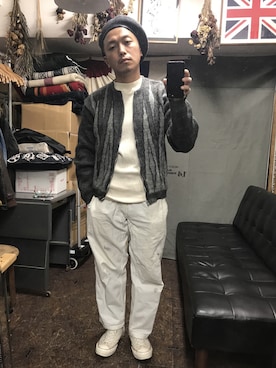 「G&F WORKERS」｜NobuoYamaguchiさん（メンズ・169cm）の秋コーディネート