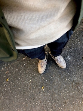 「UNIQLO（ユニクロ）のタートルネックT（長袖）（Tシャツ/カットソー）」を使った、ターキーさん（メンズ・168cm）の秋コーディネート