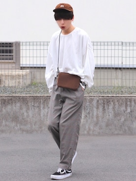 ろむしさん（メンズ・174cm）の春コーディネート