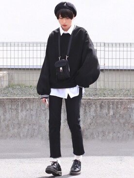 「KANGOL（カンゴール）の[KANGOL]Bamboo Jax Beret/[カンゴール]バンブー メッシュベレー（ハンチング/ベレー帽）」を使った、ろむしさん（メンズ・174cm）の春コーディネート