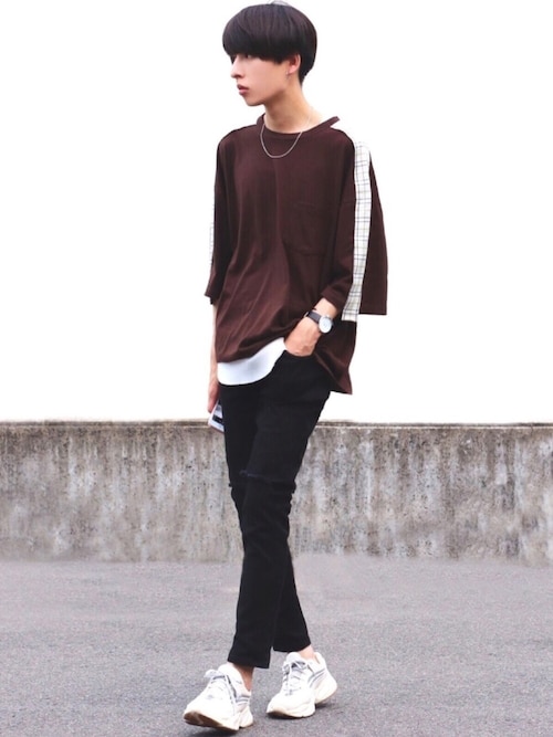 ろむし Rageblueのタンクトップを使ったコーディネート Wear