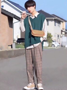 ろむしさん(メンズ・174cm)の夏コーディネート