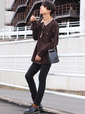 ろむしさん（メンズ・174cm）の秋コーディネート