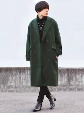 ろむしさん（メンズ・174cm）の冬コーディネート