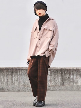 ろむしさん（メンズ・174cm）の冬コーディネート