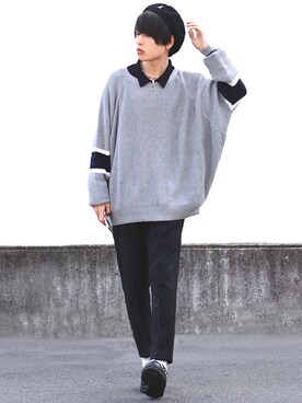 「KANGOL（カンゴール）の[KANGOL]Bamboo Jax Beret/[カンゴール]バンブー メッシュベレー（ハンチング/ベレー帽）」を使った、ろむしさん（メンズ・174cm）の春コーディネート