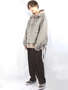 ろむしさん（メンズ・174cm）の春コーディネート