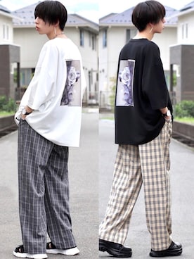 ろむしさん(メンズ・174cm)の夏コーディネート