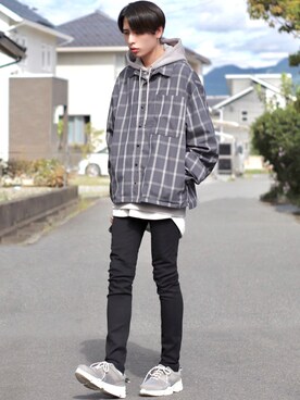 ろむしさん(メンズ・174cm)の秋コーディネート