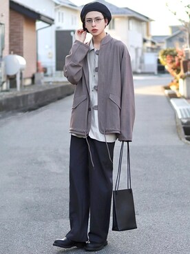 ろむしさん(メンズ・174cm)の春コーディネート