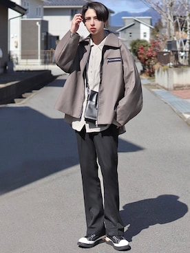 ろむしさん(メンズ・174cm)の春コーディネート