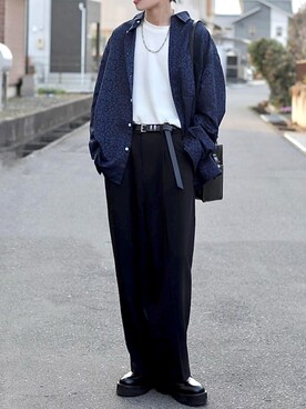 ろむしさん(メンズ・174cm)の春コーディネート