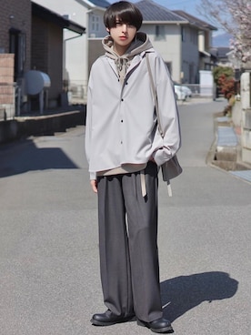 ろむしさん(メンズ・174cm)の春コーディネート