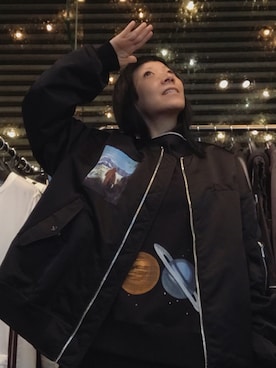 JohnUNDERCOVERジョンアンダーカバー MA-1ダウン