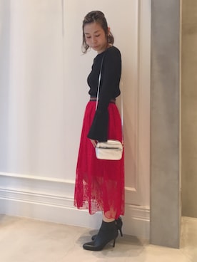 「HELIOPOLE（エリオポール）のアイテム」を使った、GA-SUさん（レディース・158cm）の秋コーディネート