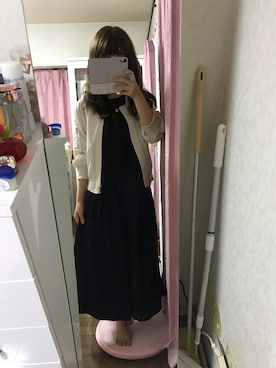 「スナイデル」｜「アイテム（ブルゾン）」を使った、yuutanさん（レディース・148cm）の春コーディネート