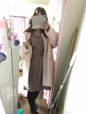 「スナイデル」｜「アイテム（その他アウター）」を使った、yuutanさん（レディース・148cm）の春コーディネート