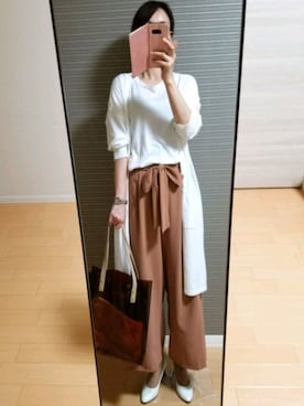 もぐ子さん（レディース・158cm）の夏コーディネート