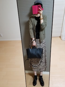 もぐ子さん（レディース・158cm）の秋コーディネート