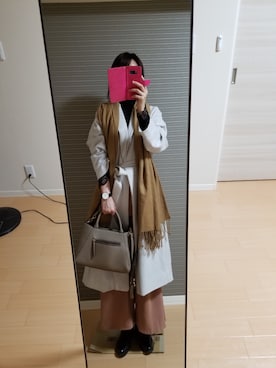 もぐ子さん（レディース・158cm）の秋コーディネート