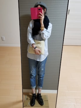 もぐ子さん（レディース・158cm）の秋コーディネート