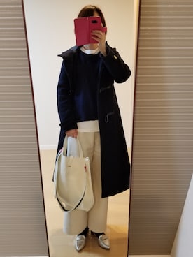 もぐ子さん（レディース・158cm）の冬コーディネート