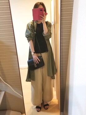 もぐ子さん（レディース・158cm）の春コーディネート