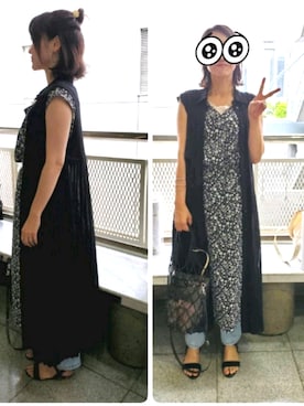 もぐ子さんのコーディネート