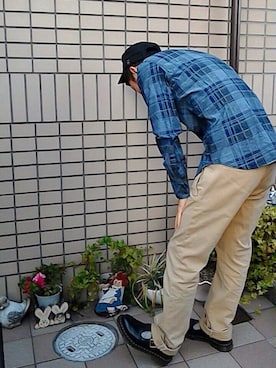 Dj MushRoomさん（メンズ・170cm）の秋コーディネート