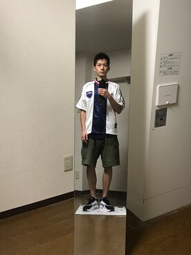 「SWAGGER（スワッガー）のアイテム（パンツ）」を使った、エイチエムさん（メンズ・174cm）の秋コーディネート
