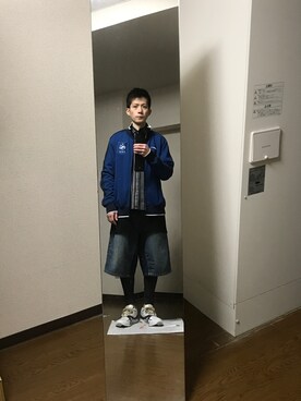 「SWAGGER（スワッガー）のアイテム（パンツ）」を使った、エイチエムさん（メンズ・174cm）の春コーディネート