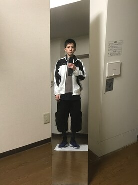 「アイテム（ブルゾン）」を使った、エイチエムさん（メンズ・174cm・30代）の春コーディネート