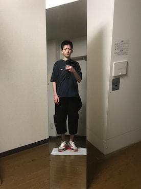 「FINAL HOME（ファイナルホーム）のアイテム」を使った、エイチエムさん（メンズ・174cm）の春コーディネート
