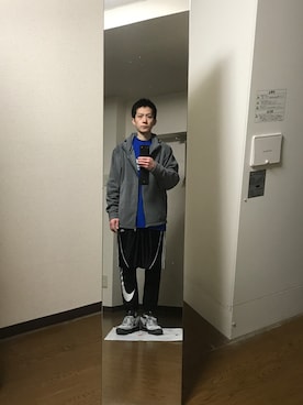 「F.C.R.B.（エフシーアールビー）のアイテム（トップス）」を使った、エイチエムさん（メンズ・174cm）の春コーディネート
