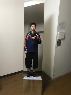「FINAL HOME（ファイナルホーム）のアイテム」を使った、エイチエムさん（メンズ・174cm）の春コーディネート