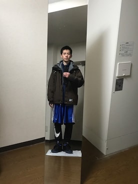 「F.C.R.B.（エフシーアールビー）のアイテム（トップス）」を使った、エイチエムさん（メンズ・174cm）の春コーディネート