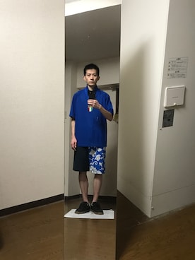「FTC（エフティーシー）のアイテム（パンツ）」を使った、エイチエムさん（メンズ・174cm）の秋コーディネート