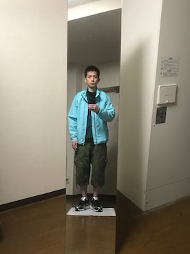 「アイテム（ブルゾン）」を使った、エイチエムさん（メンズ・174cm・40代）の冬コーディネート