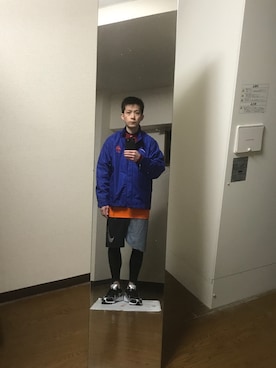 「アイテム（ブルゾン）」を使った、エイチエムさん（メンズ・174cm・40代）の冬コーディネート