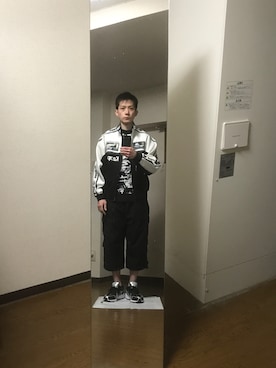 「アイテム（ブルゾン）」を使った、エイチエムさん（メンズ・174cm・40代）の春コーディネート