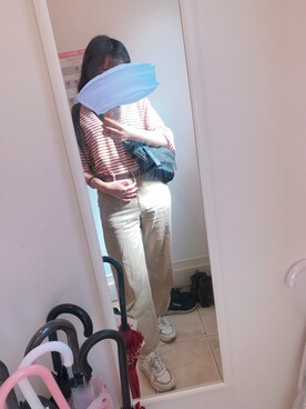 「summer」｜「アイテム（メッセンジャーバッグ）」を使った、moonさん（レディース・155cm）の夏コーディネート