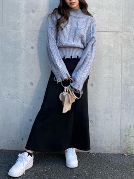 MIRIさん（レディース・163cm）の冬コーディネート