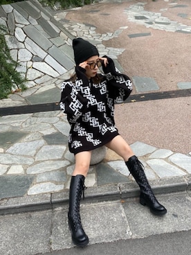 「ミニコーデ」｜MIRIさん（レディース・163cm）の夏コーディネート