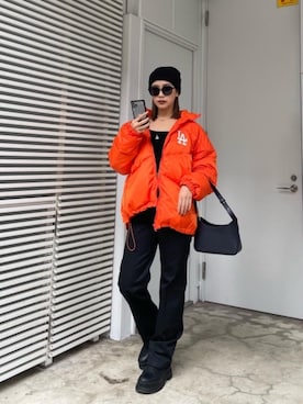 「ブーツコーデ」｜「アイテム（その他アウター）」を使った、MIRIさん（レディース・163cm）の秋コーディネート